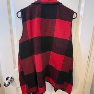 Red and Black vest